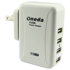 Oneda 4口USB充電器 全能高效，同時為多設備續(xù)航
